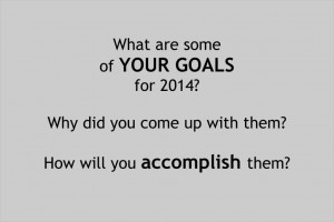 2014 Goal Setting